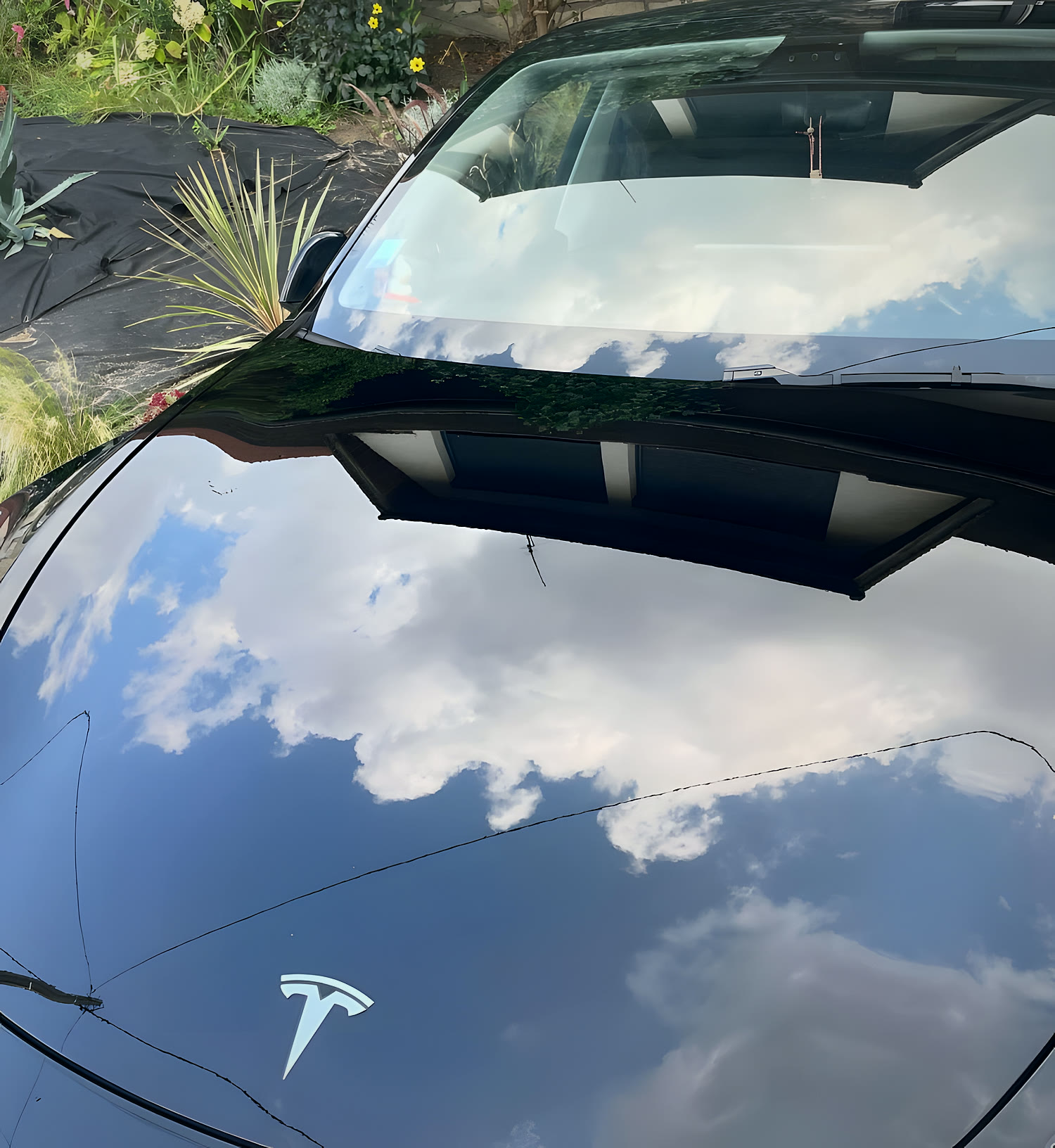 Tesla Model Y — capot